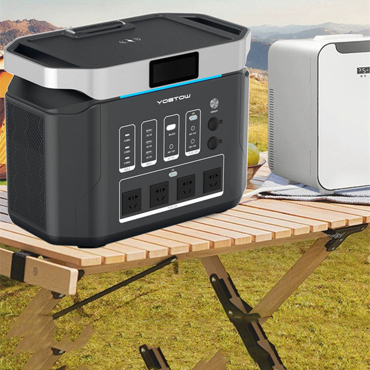 220V Outdoor Power Bank Portable 2500W Outdoor Emergency