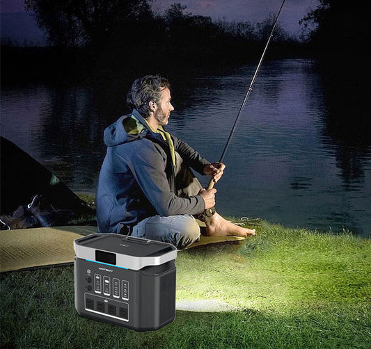 220V Outdoor Power Bank Portable 2500W Outdoor Emergency